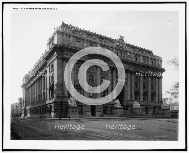 U.S. Custom House, New York, N.Y., c1908. Creator: Unknown.