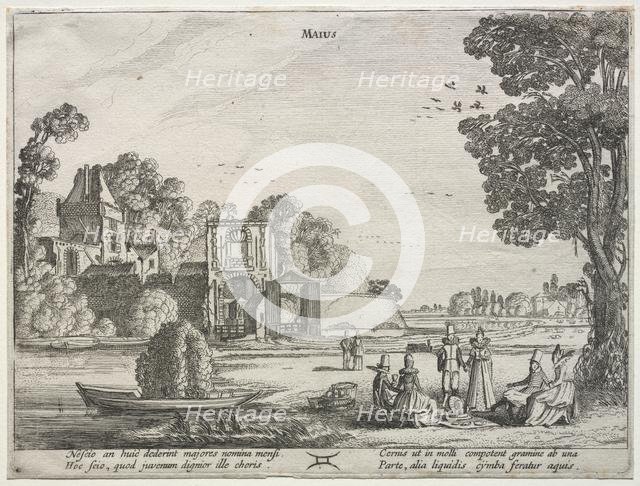 The Twelve Months: May. Creator: Jan van de Velde (Dutch, 1620-1662).