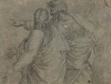Two Men Conversing and Gesturing, 18th century. Creator: After Raffaello Sanzio, called Raphael  Italian, 1483-1549.