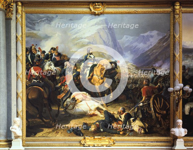 'Battle of Rivoli won by the Emperor Napoleon I', 14 January 1797, (c1835-1884). Artist: Felix Henri Emmanuel Philippoteaux