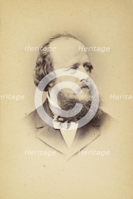 Marshall C. Claxton, 1860s. Creator: John & Charles Watkins.