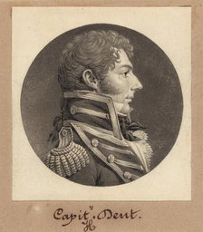 John Herbert Dent, 1809. Creator: Charles Balthazar Julien Févret de Saint-Mémin.