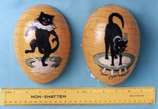 Foiled Easter egg, (1914?). Artist: Unknown