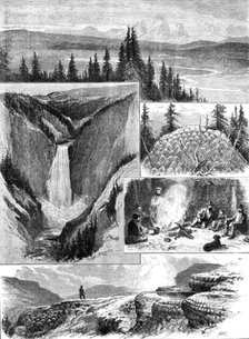 The Yellowstone Park, North America, 1883. Creator: Unknown.