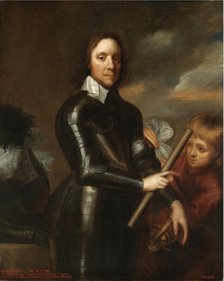 Portrait of Oliver Cromwell (1599-1658). Artist: Walker, Robert (1599–1658)