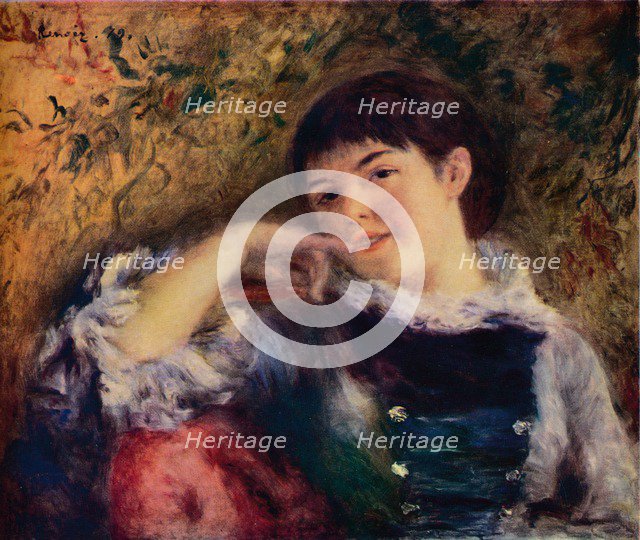 'La Songeuse', c19th century. Artist: Pierre-Auguste Renoir.