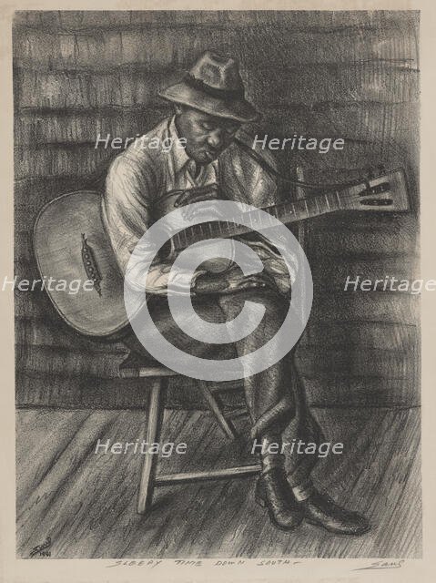 Sleepy Time Down South, ca.1941. Creator: Saul Kovner.