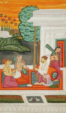 Shri Raga, Folio from a Ragamala (Garland of Melodies), c1800. Creator: Unknown.