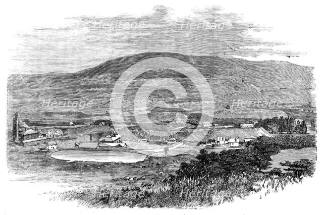 The Valley of Llynvi, Turning the First Turf for a New Railway, 1858. Creator: Unknown.