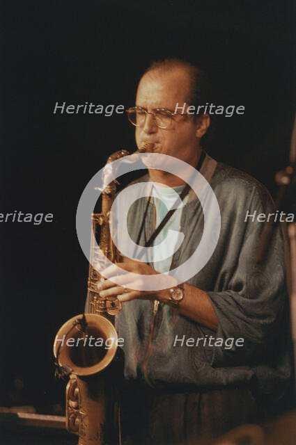 Michael Brecker, Maastricht Jazz Mecca, Netherlands, 1992. Creator: Brian Foskett.