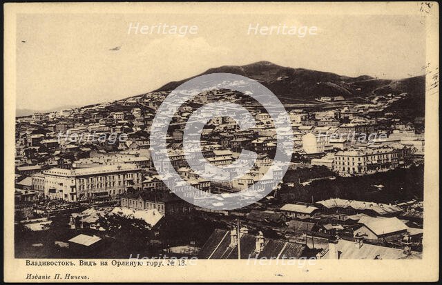 Vladivostok. View of Eagle Mountain, 1904. Creator: Unknown.