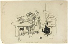 Too Many Cooks, 1900/13. Creator: Katherine May Roberts.