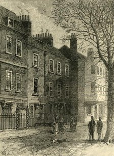 'Old Houses in Church Row', c1876. Creator: Unknown.