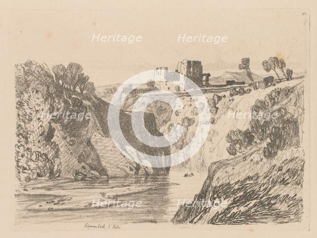 Liber Studiorum: Plate 27, Kilgarren Castle, N. Wales, 1838. Creator: John Sell Cotman (British, 1782-1842).