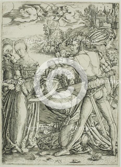 The Beheading of St. John the Baptist, c. 1500. Creator: Master MZ.