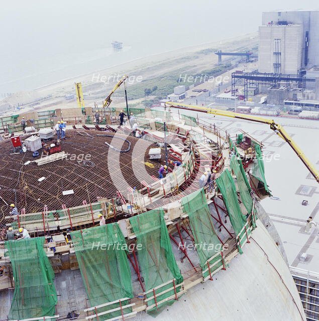 Sizewell 'B' Power Station, Leiston, Suffolk Coast, Suffolk, 29/06/1992. Creator: John Laing plc.