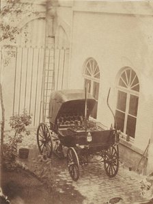 [Cabriolet Carriage], ca. 1855. Creator: Alphonse Le Blondel.