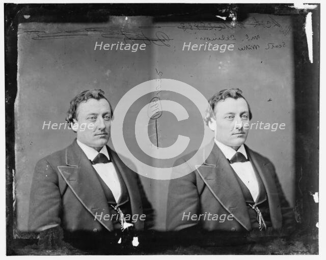 Scott Wike of Illinois, 1865-1880. Creator: Unknown.