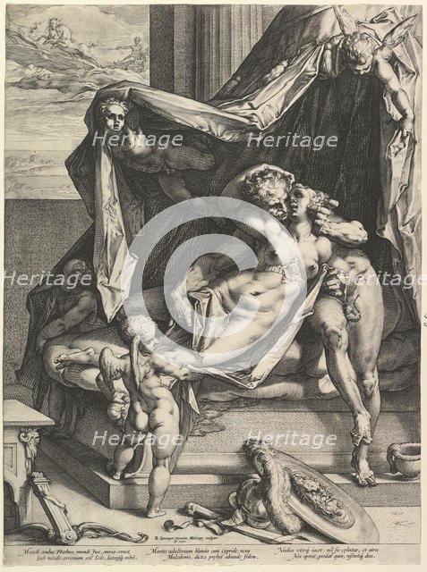 Mars and Venus, 1588. Creator: Hendrik Goltzius.