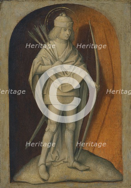 Saint Sebastian. Artist: Master of the Magdalen Legend (active ca 1483-1527)
