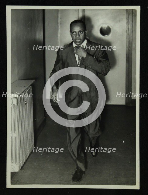 The Lionel Hampton Orchestra in concert at Colston Hall, Bristol, 1956. Artist: Denis Williams