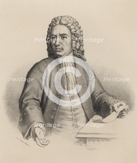 Melchor Rafael Macanas (or Macanaz) (1670-1760), Secretary of Philip V, politician and writer, di…