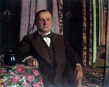 'Portrait of Georg E. Haasen', 1913.  Artist: Félix Vallotton