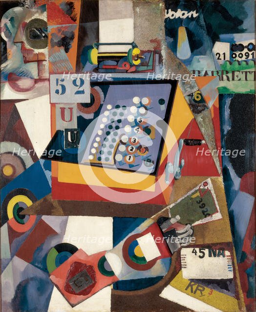 Untitled (Cash Register) , c1917. Creator: Souza-Cardoso, Amadeo de (1887-1918).