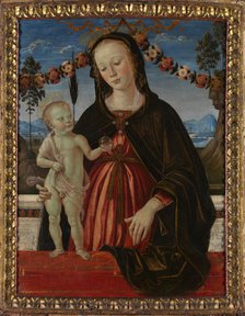 The Virgin and Child, c. 1473. Artist: Fiorenzo di Lorenzo (c. 1440-1522)