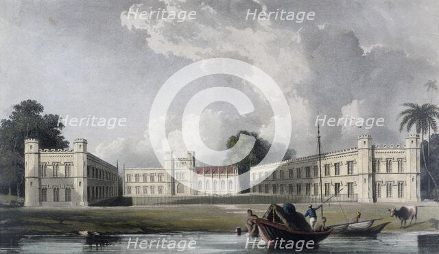 Bishop's College, Calcutta, India, early 19th century.  Creator: Unknown.