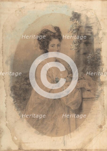 Isabella Hunter, Cousin of the Artist, 1781. Creator: John Downman.