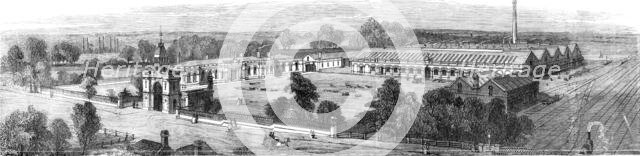 The Britannia Ironworks at Bedford, 1860. Creator: Unknown.