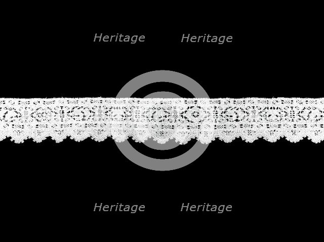 Border, Italy, 1875/1900 (revival lace). Creator: Unknown.