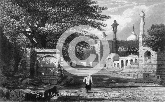 'Aurungzebe's Tomb, Rozah', 1835. Creator: Samuel Prout.