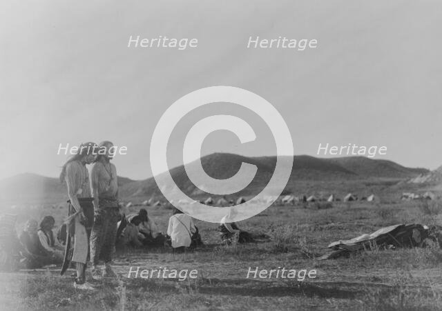 Before the final journey-Cheyenne, c1910. Creator: Edward Sheriff Curtis.