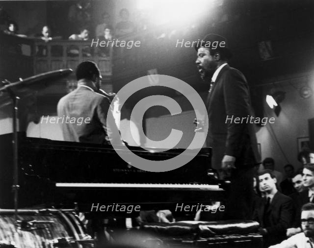 Theolonius Monk, "Jazz Goes to College", Cambridge, 1966. Creator: Brian Foskett.