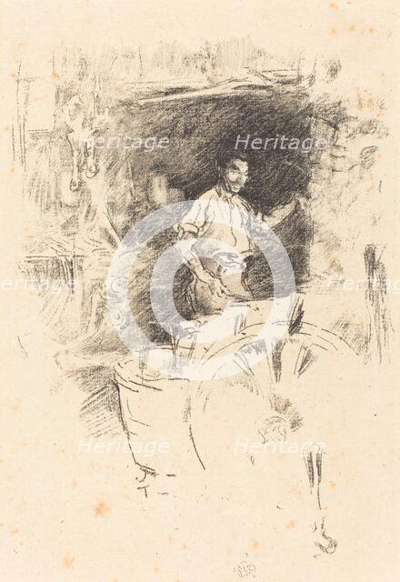 The Blacksmith, 1895/1896. Creator: James Abbott McNeill Whistler.