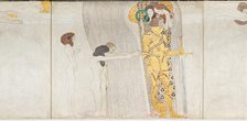 The Beethoven Frieze: Panel 3, 1901. Creator: Klimt, Gustav (1862-1918).