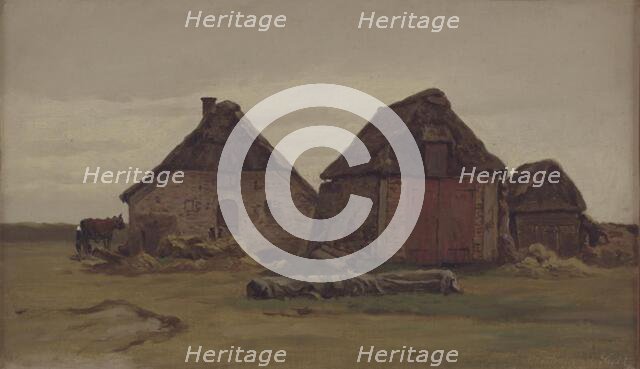 Farmhouses, 1855-1913. Creator: Wilhelm Xylander.