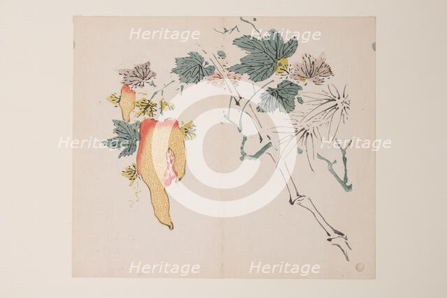 Page from Shi Zhu Zhai. Creator: Unknown.