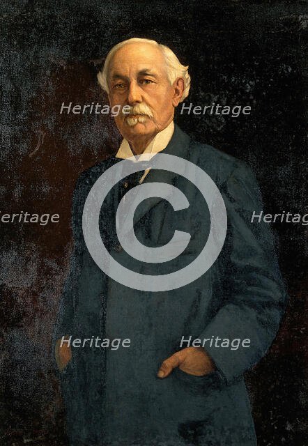 Sir William Tilden (1842-1926), chemist, c1920s. Creator: Harry Herman Salomon.