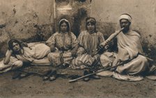 A photograph depicting traditional 'Arab' people, c1909. Artist: Unknown