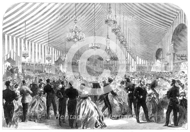 The International Naval Festival at Portsmouth: ball at the Naval College, 1865. Creator: Unknown.