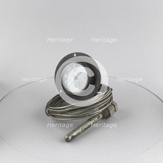 Indicator, Coolant Temperature, ca. 1918. Creator: National Gauge & Equipment Co..
