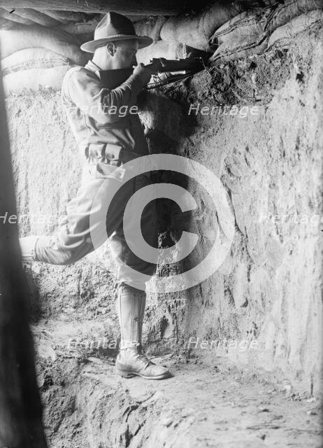 American University Training Camp - Misc. Views, 1917. Creator: Harris & Ewing.