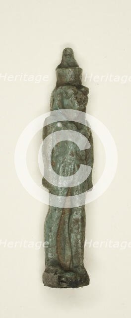 Amulet of the God Horus, Egypt, Third Intermediate Period, Dynasty 21-25 (1070-656 BCE). Creator: Unknown.