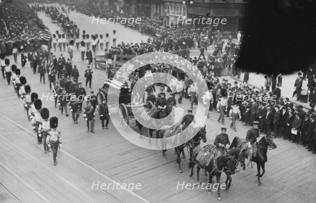 Sickles funeral, 1914. Creator: Bain News Service.