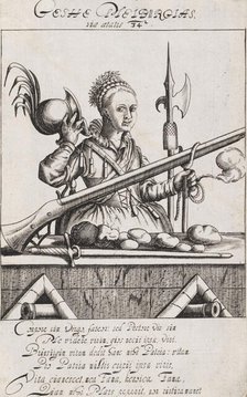 Gesche Meiburg (1581-1617), 1615. Creator: Anonymous.