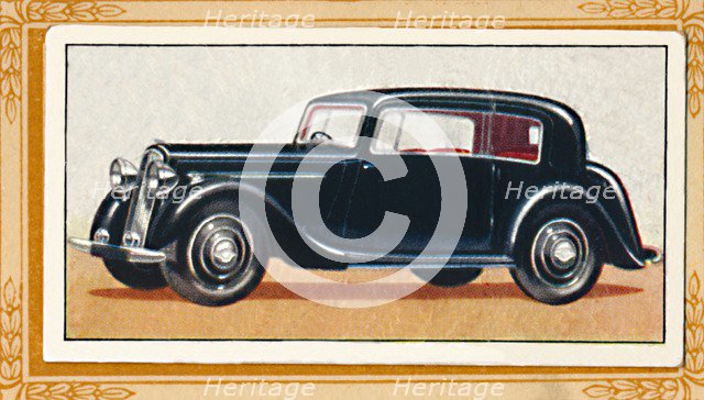 'Humber Twelve Vogue Saloon', c1936. Artist: Unknown.