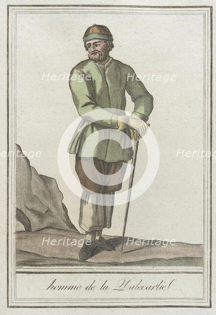 Costumes de Différents Pays, 'Homme de la Dalecarlie', c1797. Creators: Jacques Grasset de Saint-Sauveur, LF Labrousse.